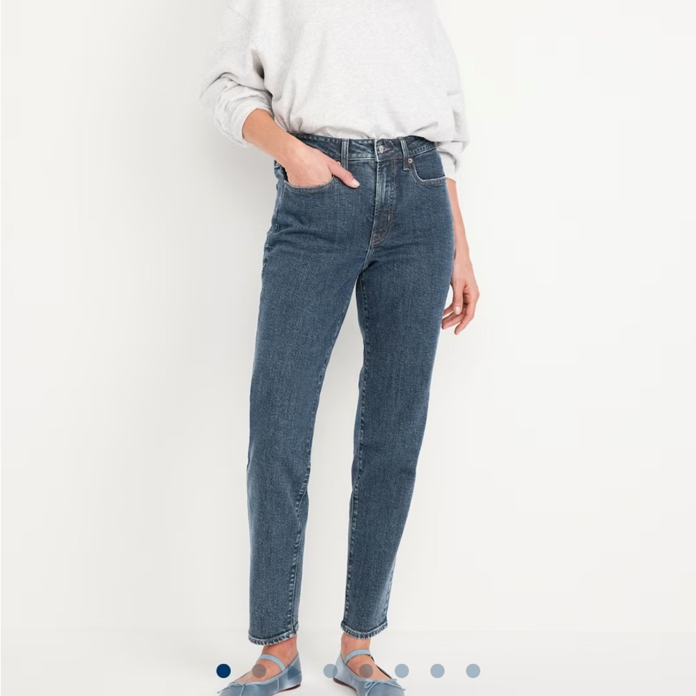 Old Navy High Rise O G straight Women's Blue Jeans